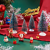 10Pcs 10 Style Christmas Resin Display Decorations DJEW-TA0001-03-12