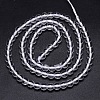 Round Natural Grade AA Quartz Crystal Beads Strands LS-G-H1648-6mm-01N-AA-3