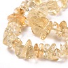 Natural Citrine Chip Beads Strands G-E271-100-3