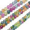 Natural Malaysia Jade Beads Strands G-L645-C01-8mm-10-2