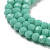 Opaque Glass Beads Stands EGLA-A035-P3mm-D14-5
