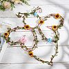 2Pcs Iron Plant Supports DIY-SP0006-98C-4