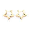 304 Stainless Steel Hoop Earrings STAS-T074-33G-1