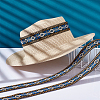 Ethnic Embroidery Polyester Flat Ribbons OCOR-WH0077-65-2