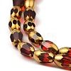 Faceted Electroplate Glass Beads Strands EGLA-P051-04A-A01-4