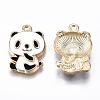 Eco-Friendly Alloy Enamel Pendants X-ENAM-Q437-011-NR-3