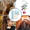 Knitting Row Counter Chains & Locking Stitch Markers Kits HJEW-AB00488-8