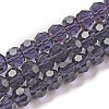 Transparent Glass Beads EGLA-A035-T6mm-D15-1