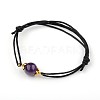 Gemstone Adjustable Link Bracelets X-BJEW-JB01554-05-1