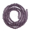Imitate Austrian Crystal Frosted Glass Beads Strands EGLA-A039-T3mm-MD04-3