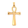 Ion Plating(IP) 304 Stainless Steel Pendants STAS-L216-41G-02-1