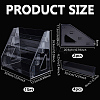 4-Tier Acrylic Display Riser Stands for Cosmetic Jewelry ODIS-WH0043-217B-5