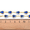 Brass Teardrop Link Chains CHC-N023-09D-G-3