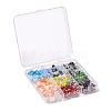 396Pcs 9 Colors Electroplate Glass Beads Set EGLA-FS0001-22-4