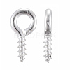 Iron Screw Eye Pin Peg Bails E561Y-S-1