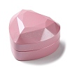 Heart Shaped Plastic Ring Storage Boxes CON-C020-01C-3