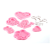 DIY Keychain Clasp Making Kits DIY-TA0008-89-24