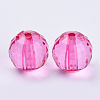 Transparent Acrylic Beads TACR-Q254-8mm-V08-2