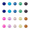 Craftdady 100Pcs 10 Colors Transparent Glass European Beads GLAA-CD0001-12-2