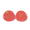 4-Hole Cellulose Acetate(Resin) Buttons BUTT-S023-12A-04-2