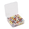 114Pcs 6 Style Acrylic Beads DIY-FS0002-36-7