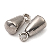 201 Stainless Steel Tail Chain Drop Charms STAS-D061-04B-P-3