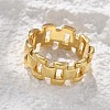 Brass Cuff Rings RJEW-C120-15G-3