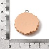 Opaque Resin Pendants RE-CBA3571-02-3