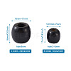 Dyed Natural Wood Beads WOOD-CW0001-01-LF-10