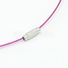 Steel Wire Necklace Cord X-TWIR-SW001-18-2