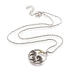 Alloy Pendant Necklaces NJEW-F278-01AS-RS-2