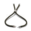 Twisted Nylon Cord Silder Bracelets DIY-B066-03P-22-2
