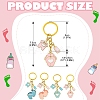 Alloy Enamel Keychain KEYC-YW00023-01-4