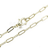 Brass Paperclip Chains MAK-S072-10B-14KC-1