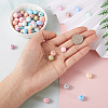 140Pcs 14 Colors Food Grade Eco-Friendly Silicone Beads SIL-TA0001-26-6