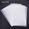 Frosted Heat Shrink Sheets Film DIY-WH0134-B01-2