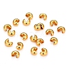 Brass Crimp Bead Covers X-KK-I681-13A-1