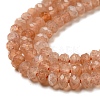 Natural Peach Moonstone Beads Strands LS-G-A097-C02-01-4
