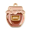 Thanksgiving Day Alloy Enamel Pendants ENAM-D060-02H-KCG-1