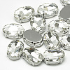 Sew on Rhinestone RGLA-T091-6x8mm-01P-1