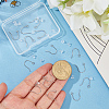 20Pcs 316 Surgical Stainless Steel Earring Hooks STAS-BBC0008-55P-3
