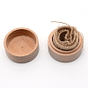 Wooden Ring Boxes OBOX-WH0006-11D-2