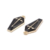 Alloy Enamel Pendants X-ENAM-H039-10G-B-2