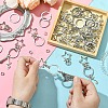 DIY Keychain Making Finding Kits DIY-YW0009-47-4