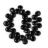 Natural Black Stone Beads Strands G-T138-129-2