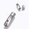 304 Stainless Steel Bayonet Clasps STAS-O114-032B-MP-1