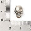 Brass Rhinestone European Beads KK-A203-03P-3