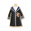 Graduation Season Theme Alloy Enamel Pendants ENAM-R147-09B-G-1