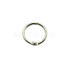 Iron Loose Leaf Book Binder Hinged Rings LS-SCRA-PW0004-124D-1