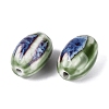 Vintage Handmade Porcelain Beads PORC-Q006-10H-2